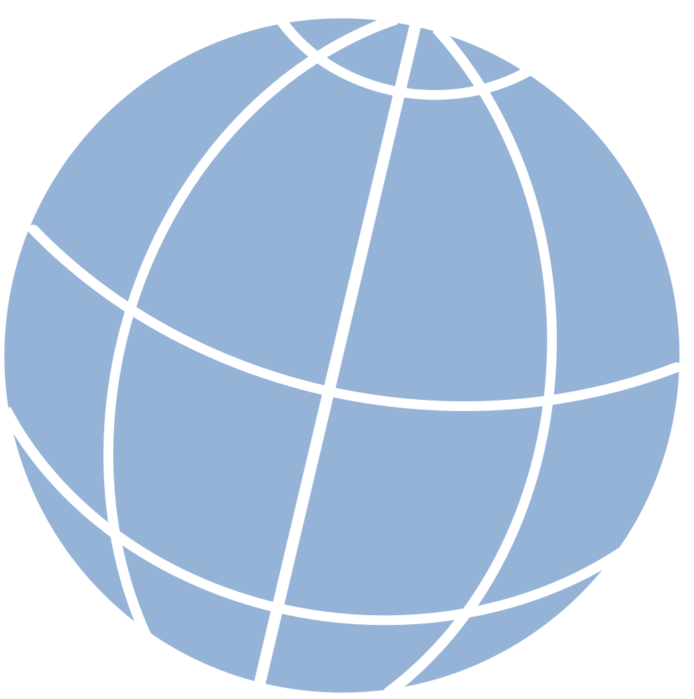 OnlineLabels Clip Art - simple globe